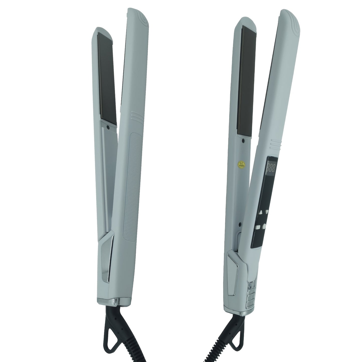 Titanium Hair Straightener Professional Dual Voltage 110V-220V Digital Display 70W High-Power Adjustable Heat Settings for Men & Women Hair Styling Tool