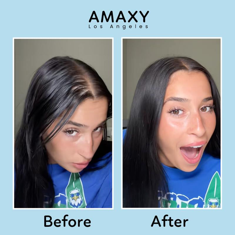 AMAXY Dry Shampoo Gel | Instant Freshness & Volume, Oil Absorption, Non-Aerosol, Powder-Free, Scalp-Friendly, Cleansing & Comfort with Natural Ingredients
