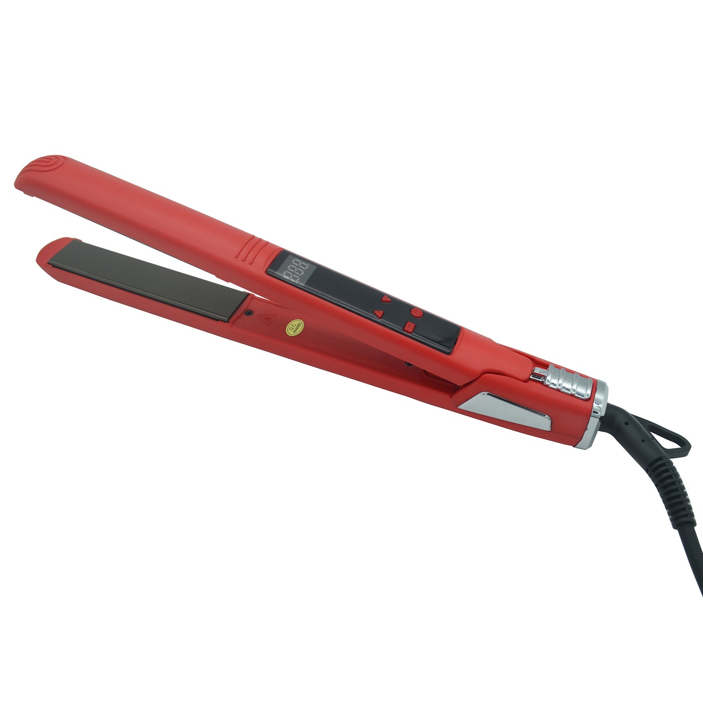 Titanium Hair Straightener Professional Dual Voltage 110V-220V Digital Display 70W High-Power Adjustable Heat Settings for Men & Women Hair Styling Tool