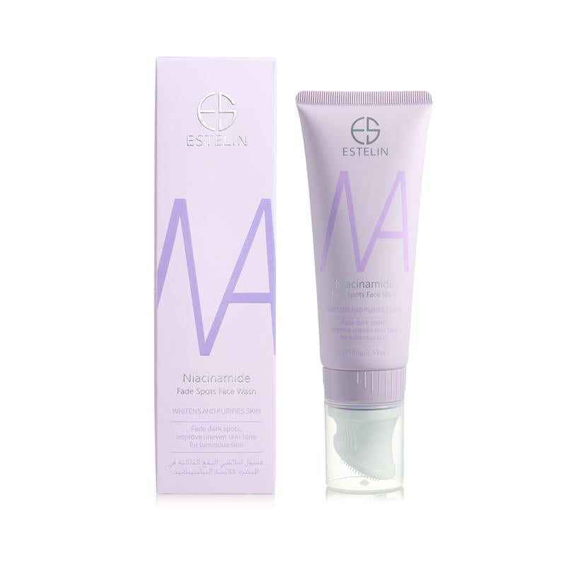 ESTELIN Collagen Cleanser, Niacinamide Revitalizer, Vitamin C, Hyaluronic Acid - Deep Cleansing, Moisturizing Cleansing Lotion Facial Skincare Skin Repair Comfort Facial Cleansing Facial Wash
