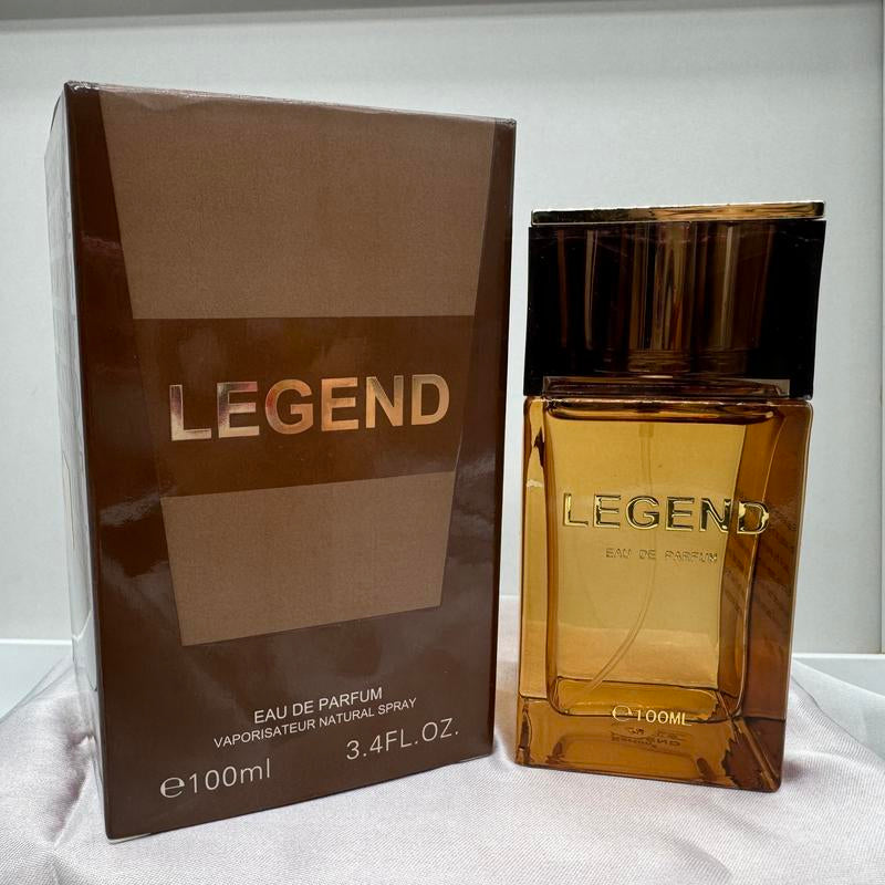 Men'S Perfume, Unisex Perfume , Long Lasting LEGEND Eau De Parfum 3.4 Fl Oz Fragrance Perfume Lemon Bergamot Fresh Woody Note Scent for Daytime Wear & Party Dating,Birthday Gift,Halloween Gift, Fall Essentials