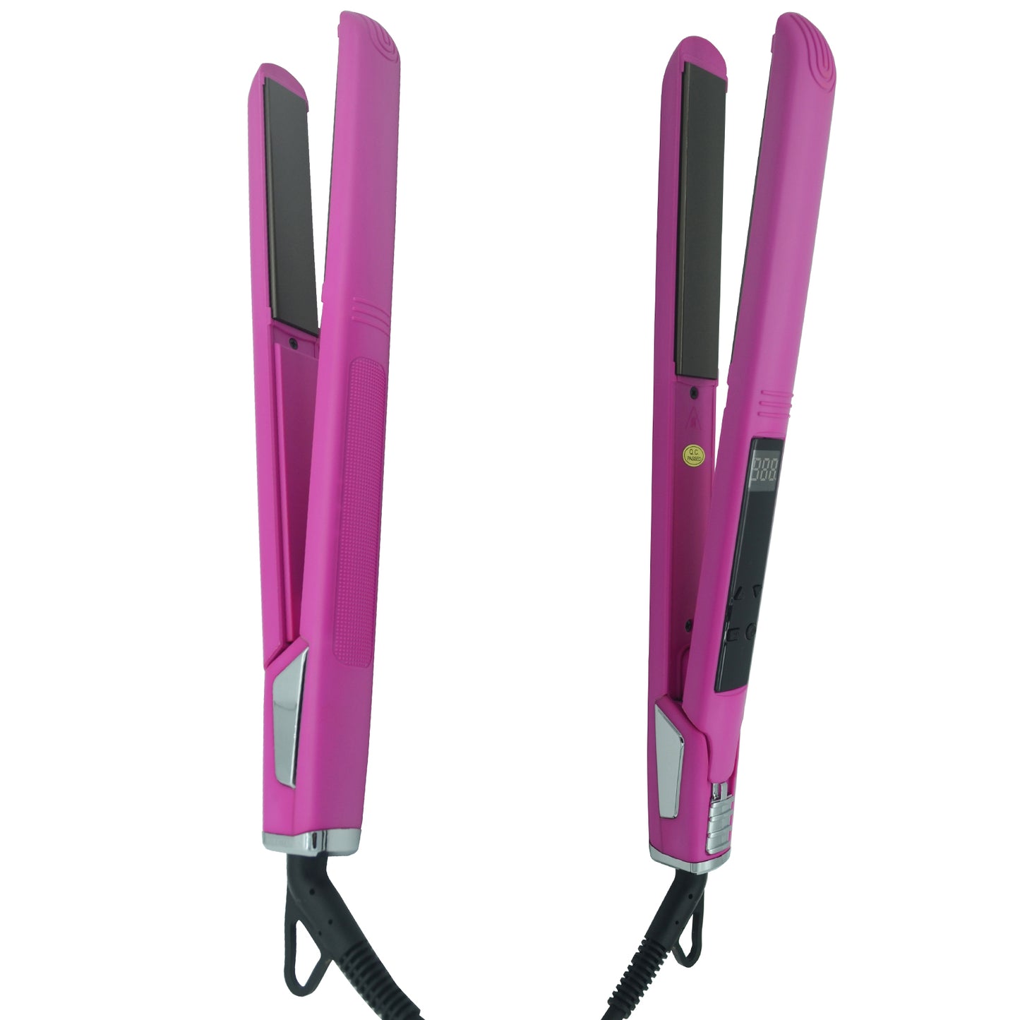 Titanium Hair Straightener Professional Dual Voltage 110V-220V Digital Display 70W High-Power Adjustable Heat Settings for Men & Women Hair Styling Tool