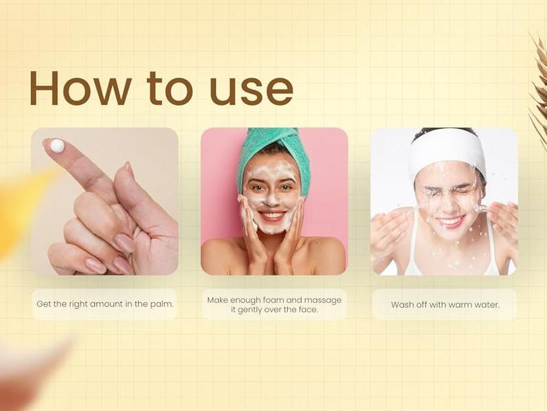 Eyenlip Pure & Deep Rice Cleansing Foam, 100Ml - Korean Cleanser for Men and Women Facial Skincare Comfort Skin Repair